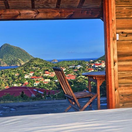 Villa KAZ ANOLI vue époustouflante sur la baie à Terre-de-Bas Extérieur photo
