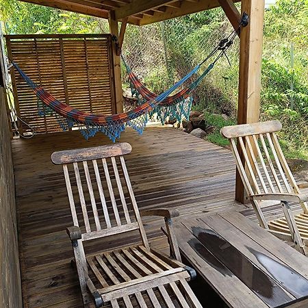 Villa KAZ ANOLI vue époustouflante sur la baie à Terre-de-Bas Extérieur photo