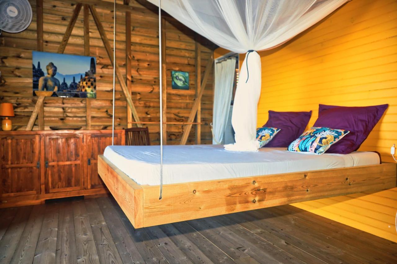 Villa KAZ ANOLI vue époustouflante sur la baie à Terre-de-Bas Extérieur photo