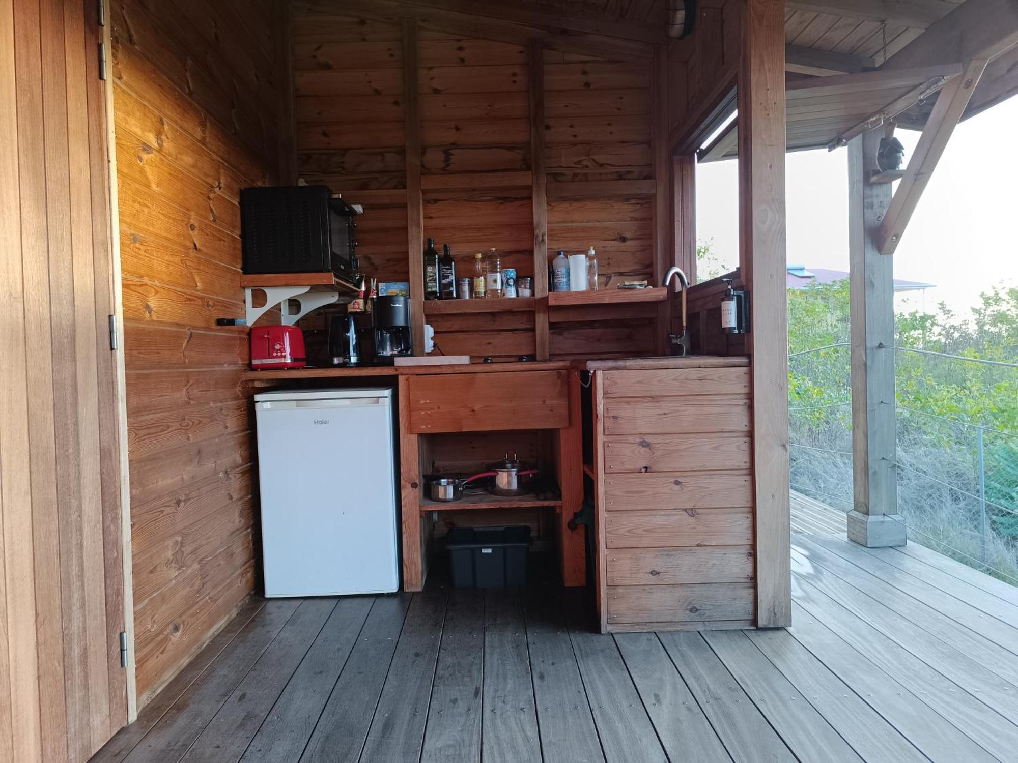 Villa KAZ ANOLI vue époustouflante sur la baie à Terre-de-Bas Extérieur photo