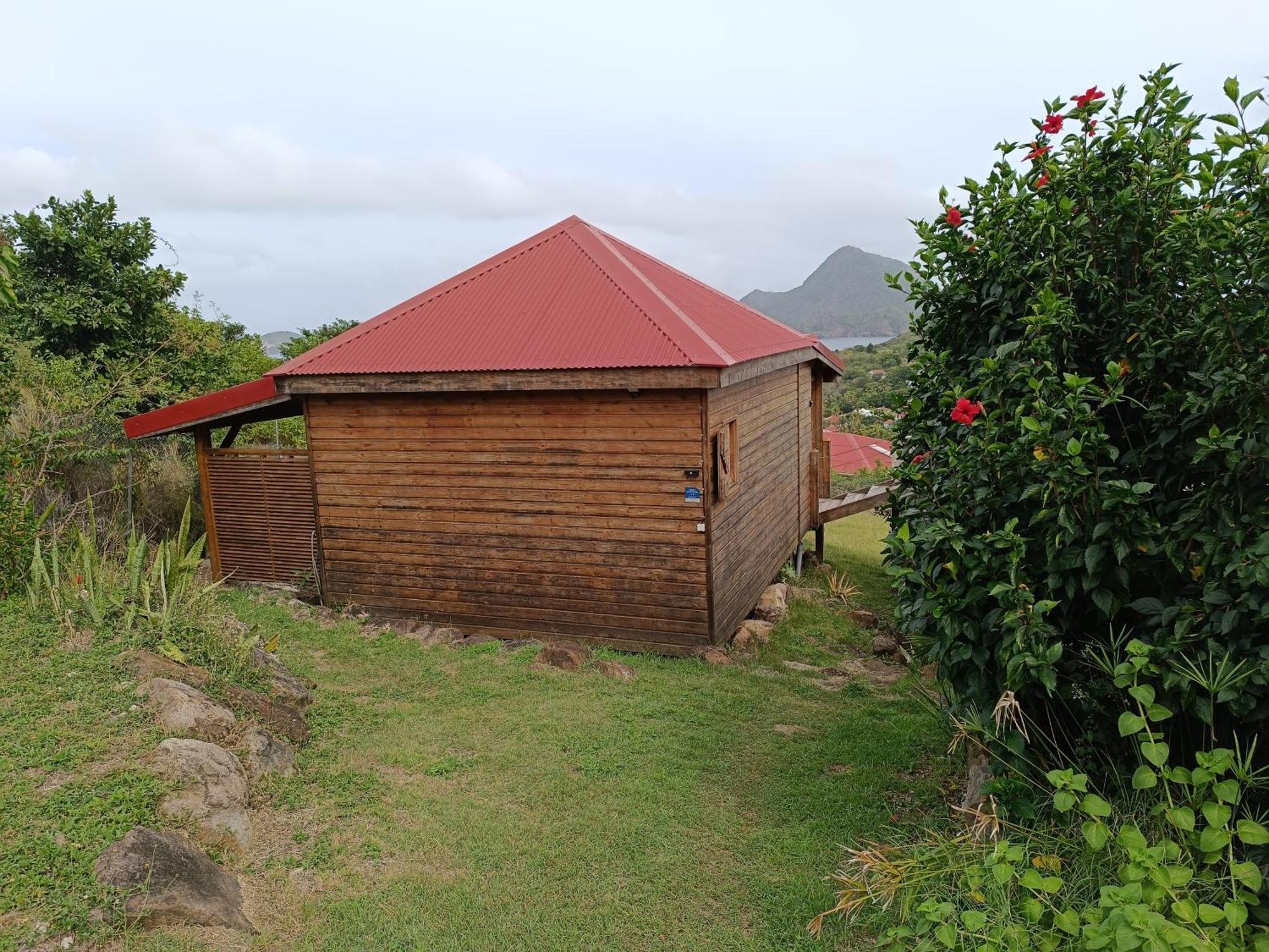 Villa KAZ ANOLI vue époustouflante sur la baie à Terre-de-Bas Extérieur photo