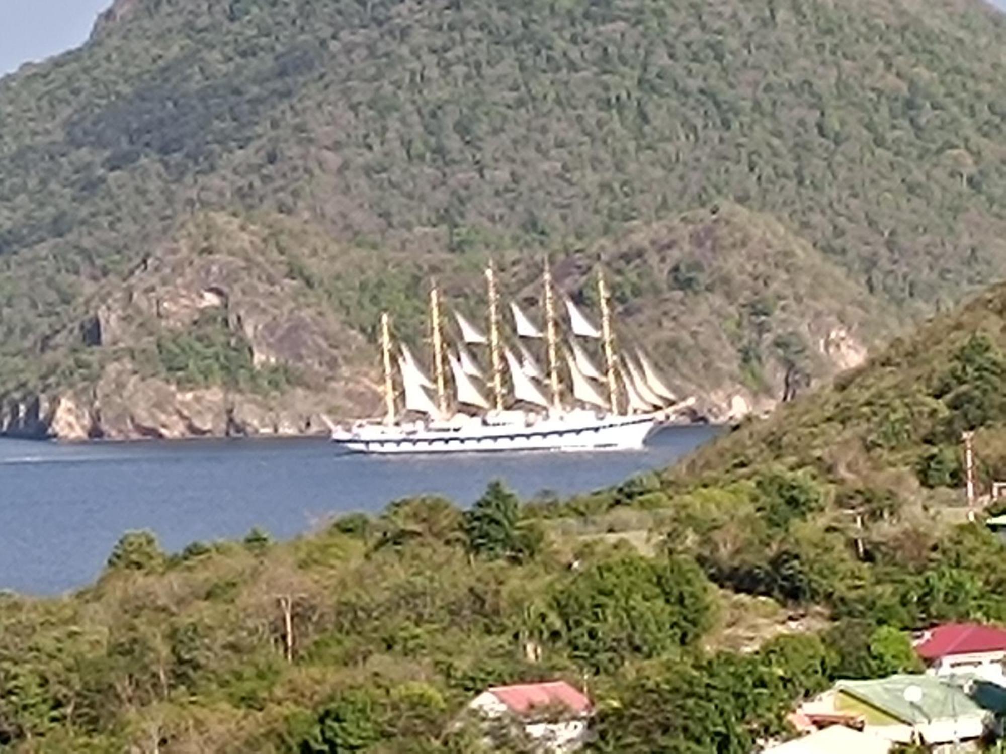 Villa KAZ ANOLI vue époustouflante sur la baie à Terre-de-Bas Extérieur photo